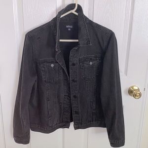 Black Jean Jacket